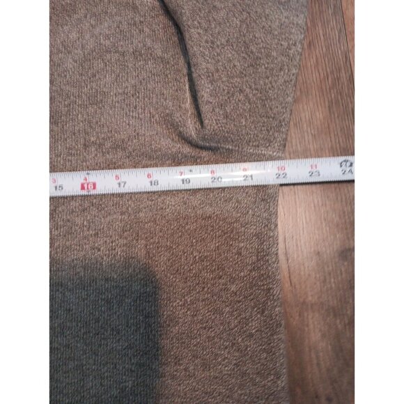 Vintage Abercrombie Fitch Sweater Mens  MedBrown Gray Pullover V-Neck Casual Y2K - Picture 3 of 9